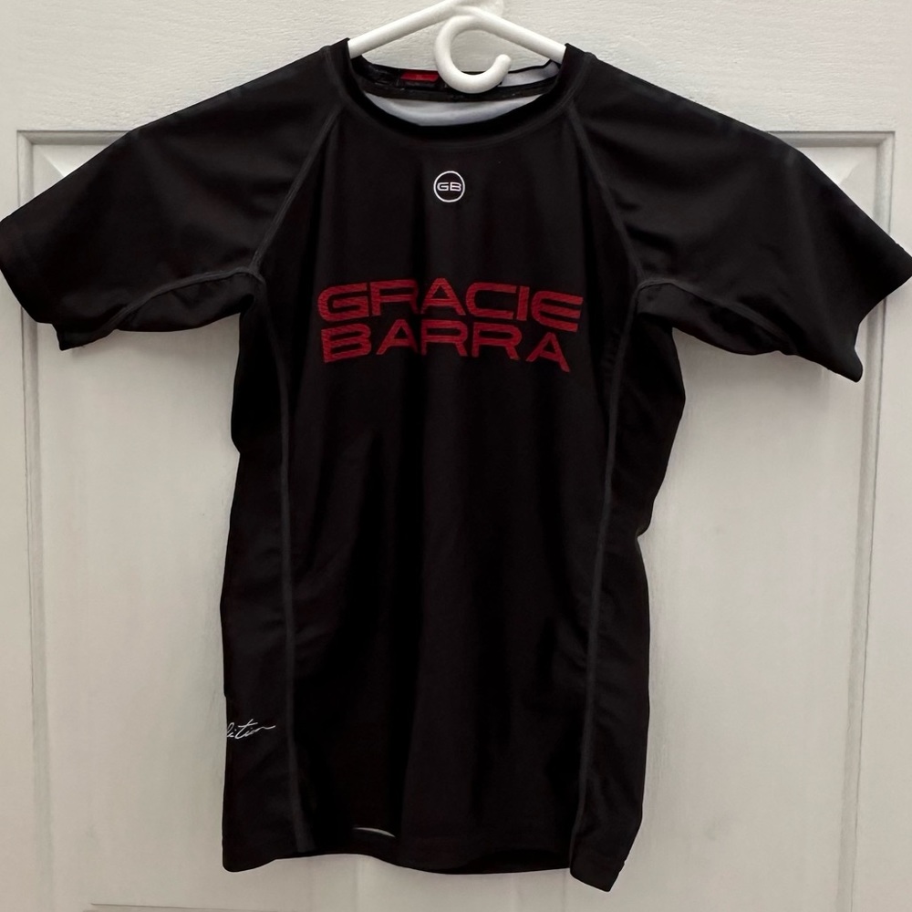 Gracie Barra kids rashguard.